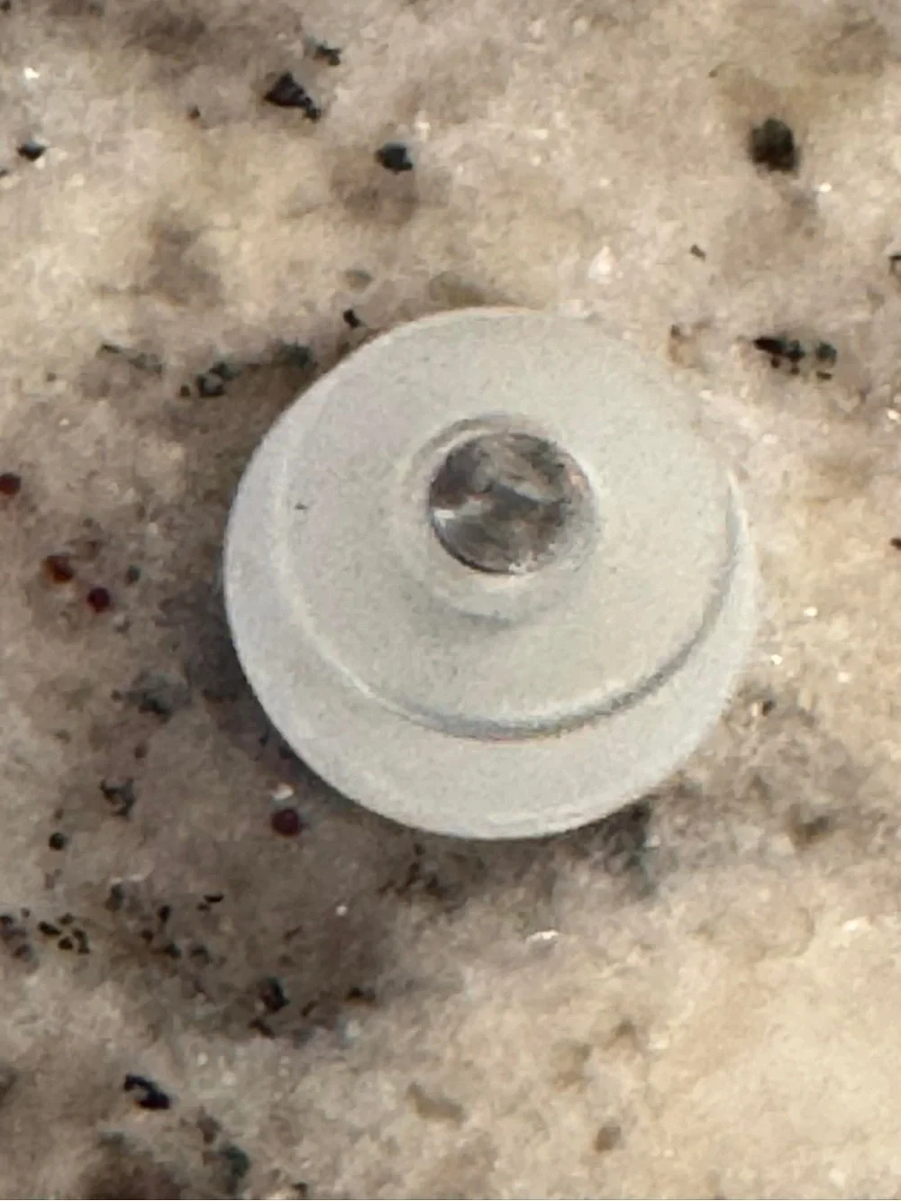 CROCS pearl white charm